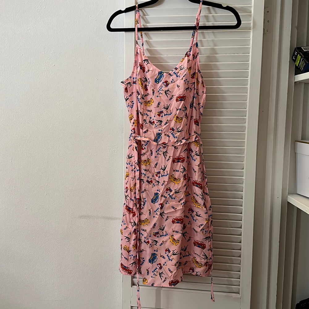 NYC pink mini dress